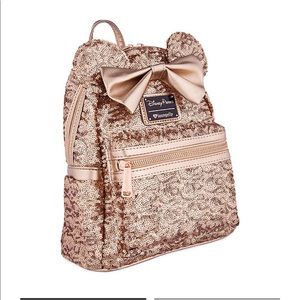 Minnie Mouse sequined back pack by Loungefly